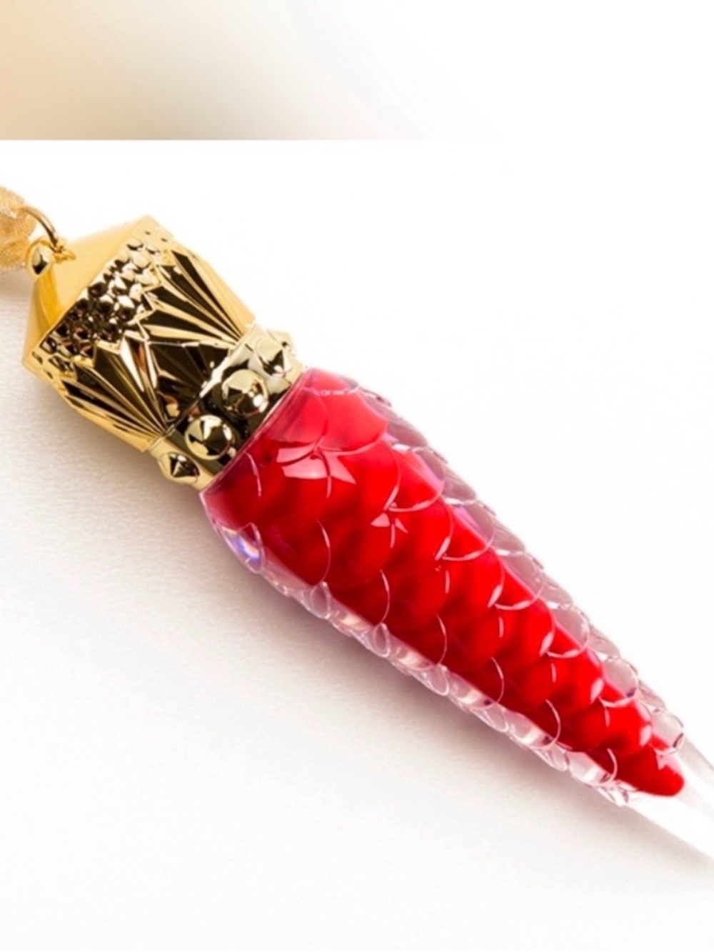 CHRISTIAN LOUBOUTIN LOUBILAQUE LIP LACQUER 502L. ALTRESSA - Picture 2 of 3